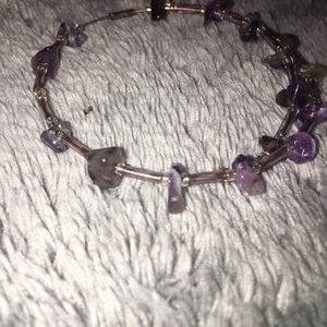 Amethyst bracelet